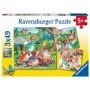 Puzzle Micile Printese, 3X49 Piese Ravensburger - 2